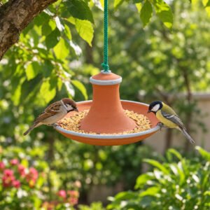 Clay Bird Feeder